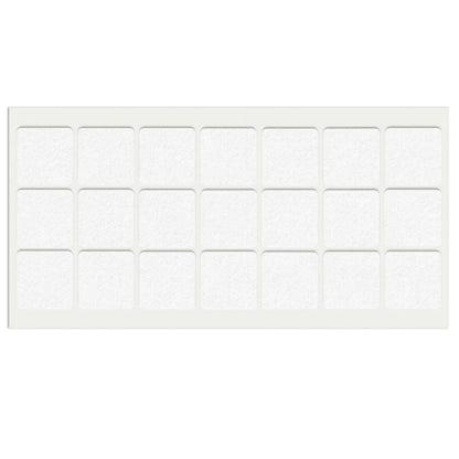 Feltrini adesivi per Mobili 30x30mm - Nero, Marrone, Bianco NTP Bianco 