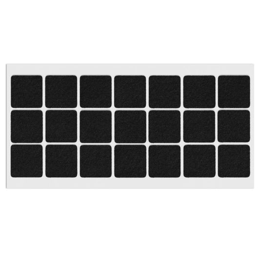 Feltrini adesivi per Mobili 30x30mm - Nero, Marrone, Bianco NTP Nero 