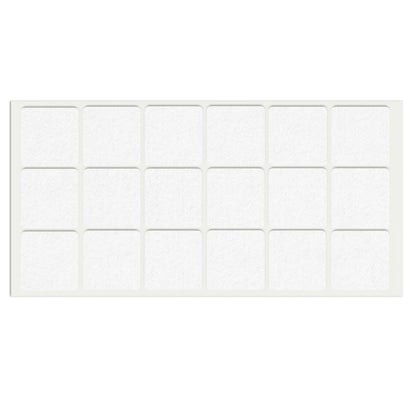 Feltrini adesivi per Mobili 35x35mm - Nero, Marrone, Bianco NTP Bianco 