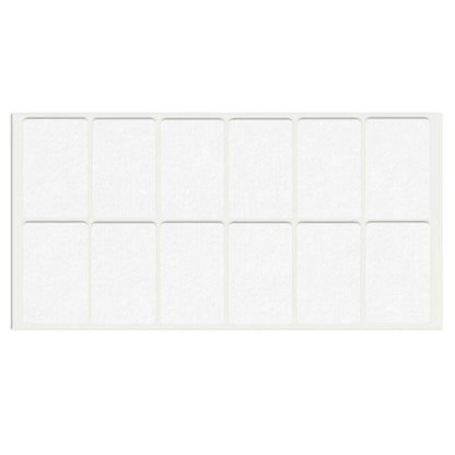 Feltrini adesivi per Mobili 35x55mm - Nero, Marrone, Bianco NTP Bianco 