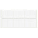 Feltrini adesivi per Mobili 35x55mm - Nero, Marrone, Bianco NTP Bianco 