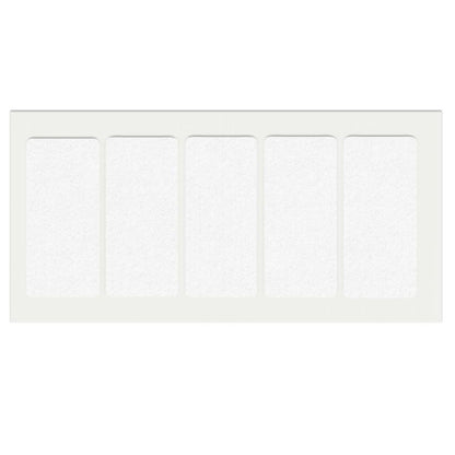 Feltrini adesivi per Mobili 40x90mm - Nero, Marrone, Bianco NTP Bianco 