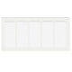 Feltrini adesivi per Mobili 40x90mm - Nero, Marrone, Bianco NTP Bianco 