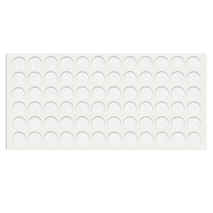 Feltrini adesivi per Mobili Ø15mm - Nero, Marrone, Bianco NTP Bianco 