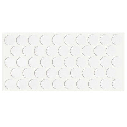 Feltrini adesivi per Mobili Ø20mm - Beige, Nero, Grigio, Bianco NTP Bianco 
