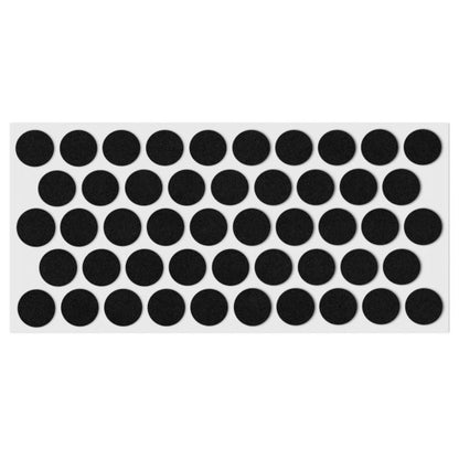 Feltrini adesivi per Mobili Ø20mm - Beige, Nero, Grigio, Bianco NTP Nero 