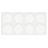 Feltrini adesivi per Mobili Ø50mm - Bianco