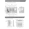 Sistemi per cassetti ammortizzate Baso - Altezza 68mm - Bianco 450mm