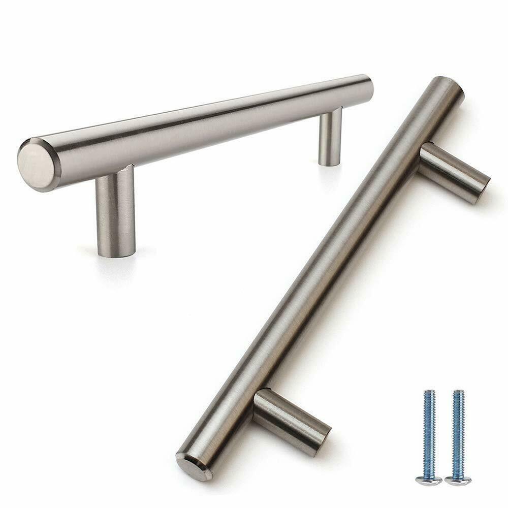 Maniglia a barra 160mm - Acciaio spazzolato (250mm lunghezza totale) Furnica 