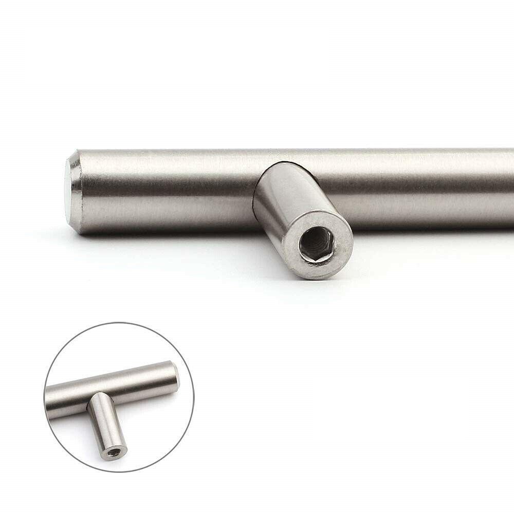 Maniglia a barra 160mm - Acciaio spazzolato (250mm lunghezza totale) Furnica 