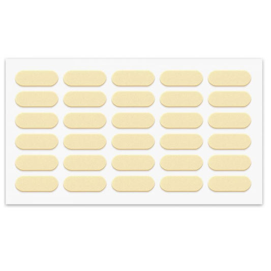 Paracolpi adesivi in silicone Beige 8x22mm - 30 pezzi NTP Beige 