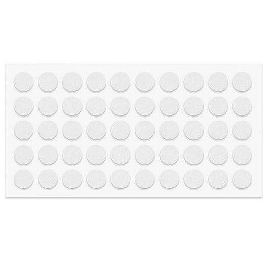 Paracolpi adesivi in silicone Bianco Ø10mm - 30 pezzi NTP Bianco 