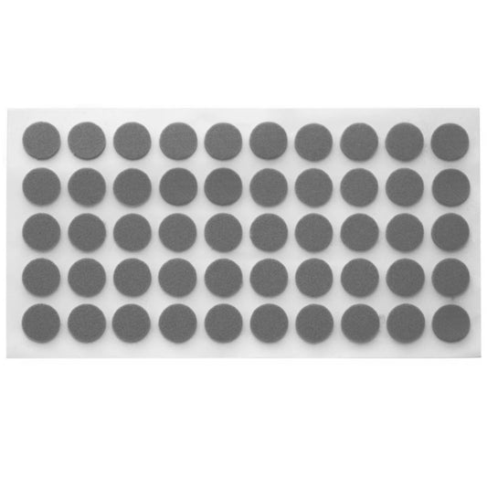 Paracolpi adesivi in silicone Grigio Ø10mm - 30 pezzi NTP Grigio 