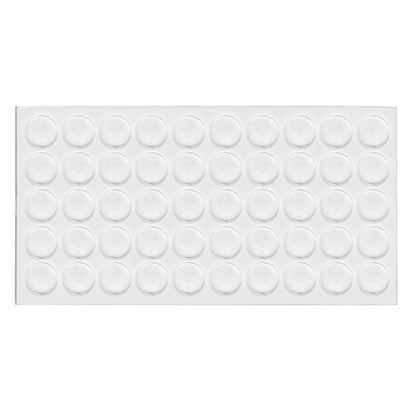 Paracolpi autoadesivi in silicone Ø10x1.6mm - 50 pezzi NTP Ø10x1.6mm 