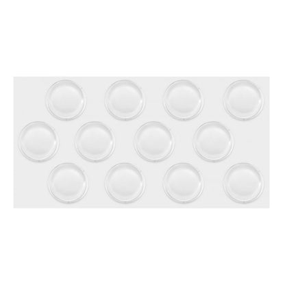 Paracolpi in Silicone Ø18x3.8mm - 12pz NTP Ø18x3.8mm - 12pcs 