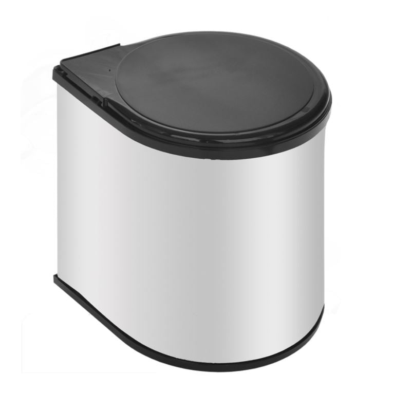 Pattumiera sottolavello in acciaio inox - 8 litri NTP 