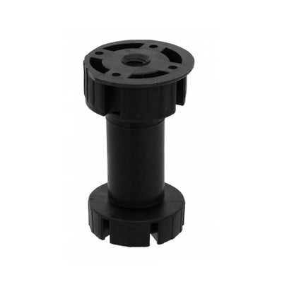 Piedini per mobili cucina in plastica - altezza 100mm - Nero NTP 100mm 