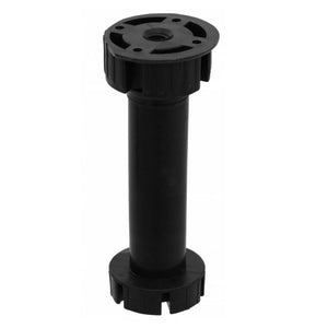 Piedini per mobili cucina in plastica - altezza 150mm - Nero