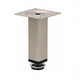 Piedini per Mobili regolabili 25x25mm - Altezza 100mm Raso NTP 