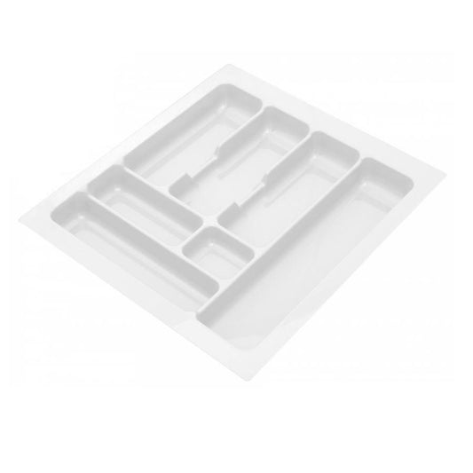 Portaposate per cassetti 300-1000mm - Profondità: 490mm - Bianco Cutlery Tray NTP 500mm 