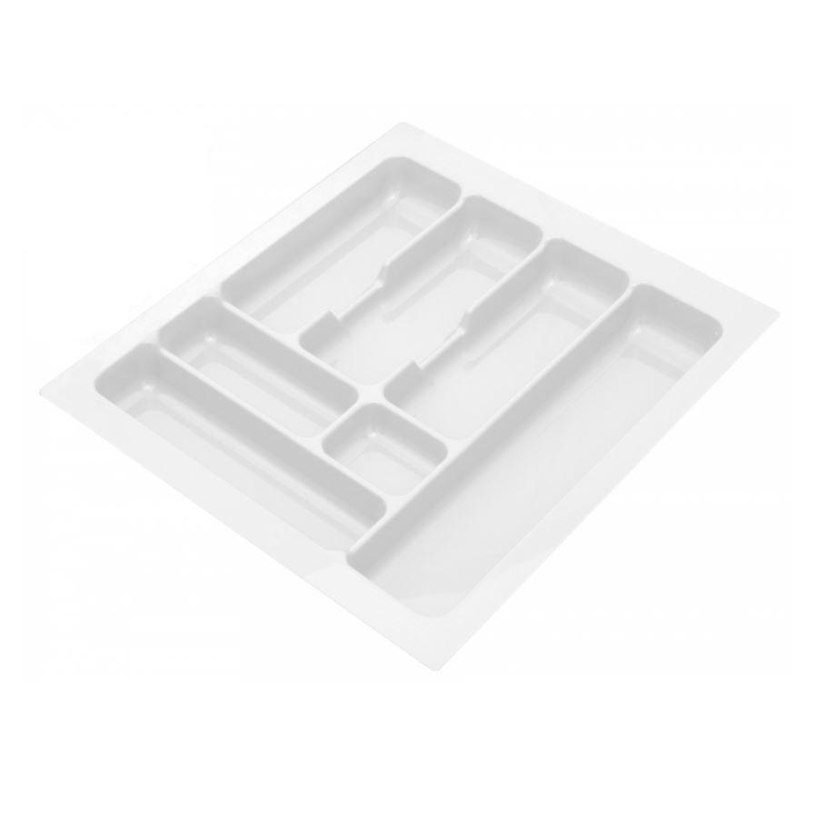 Portaposate per cassetti 300-1000mm - Profondità: 490mm - Bianco Cutlery Tray NTP 600mm 