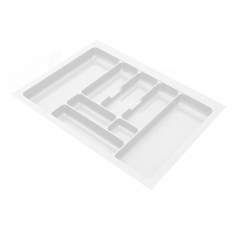 Portaposate per cassetti 300-1000mm - Profondità: 490mm - Bianco Cutlery Tray NTP 700mm 