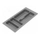 Portaposate per cassetti 300mm - Profondità: 490mm - Metallico – Furnica