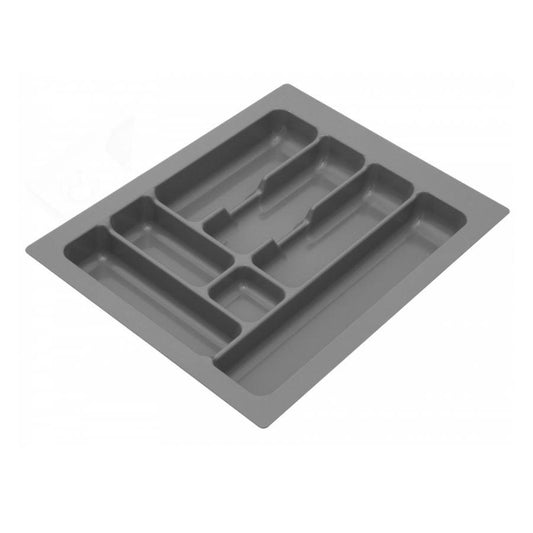 Portaposate per cassetti 300-1200mm - Profondità: 490mm - Metallico Cutlery Tray NTP 450mm 