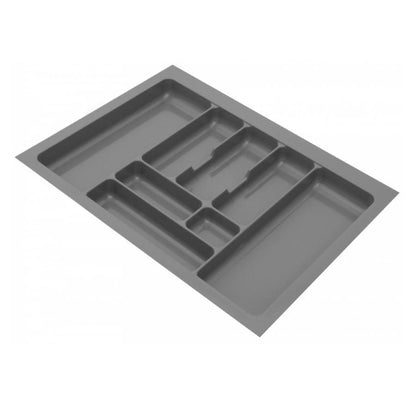 Portaposate per cassetti 300-1200mm - Profondità: 490mm - Metallico Cutlery Tray NTP 700mm 
