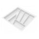 Portaposate per cassetti 500mm - Profondità: 430mm - Bianco – Furnica