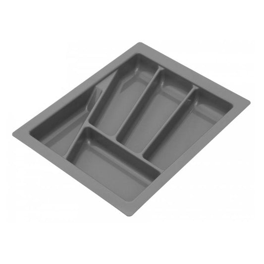Portaposate per cassetti 300-900mm - Profondità: 430mm - Metallico Cutlery Tray NTP 400mm 