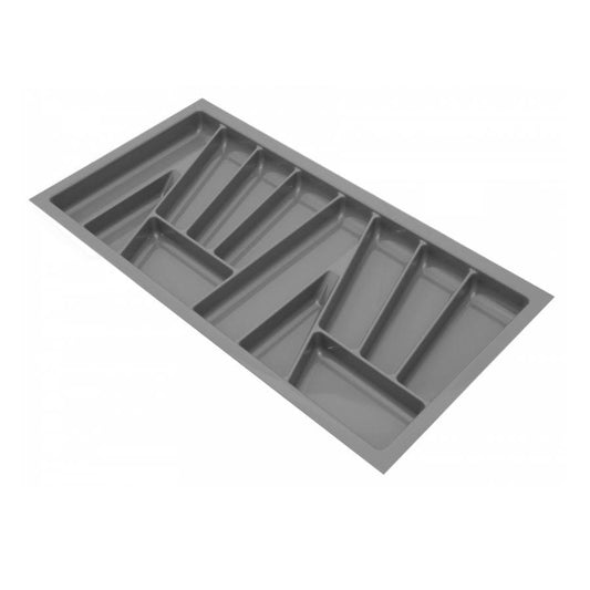 Portaposate per cassetti 300-900mm - Profondità: 430mm - Metallico Cutlery Tray NTP 900mm 