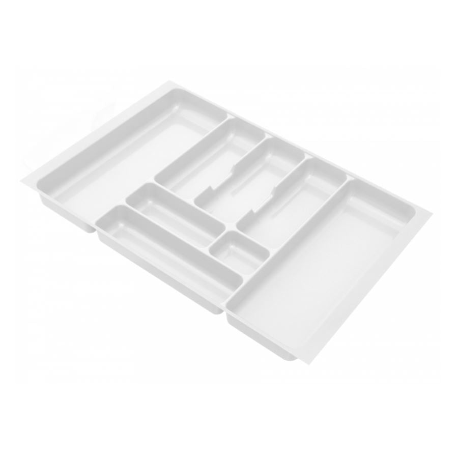 Portaposate per cassetti 700-800mm - Profondità: 430mm - Bianco Cutlery Tray NTP 700mm 