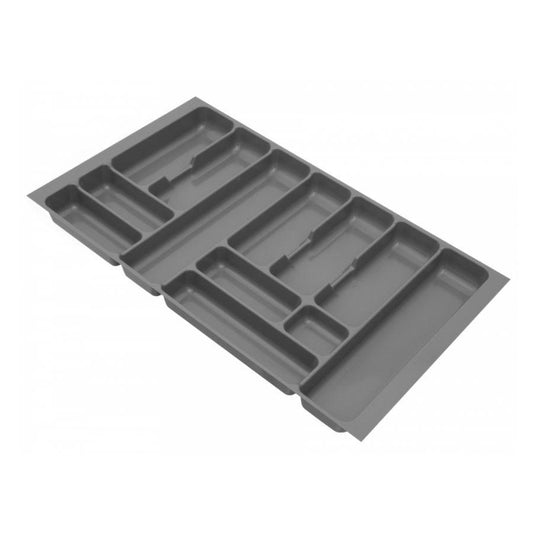 Portaposate per cassetti 700-800mm - Profondità: 430mm - Metallico Cutlery Tray NTP 800mm 