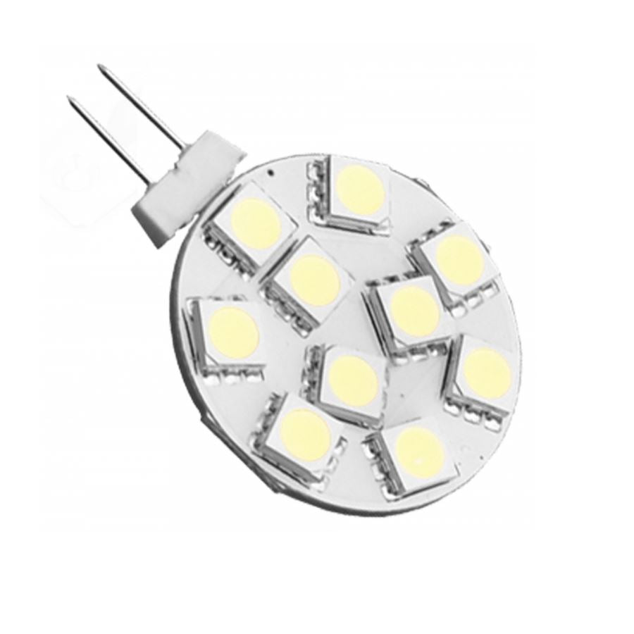 Sorgente luminosa a LED G4, SMD 5050 NTP Bianco freddo 