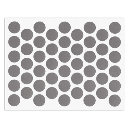 Tappi coprivite adesivi - Grigio scuro Ø14 NTP 