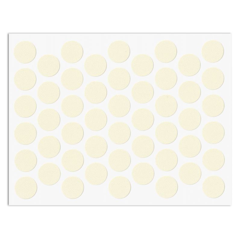 Tappi coprivite adesivi - Vaniglia Ø14 NTP 